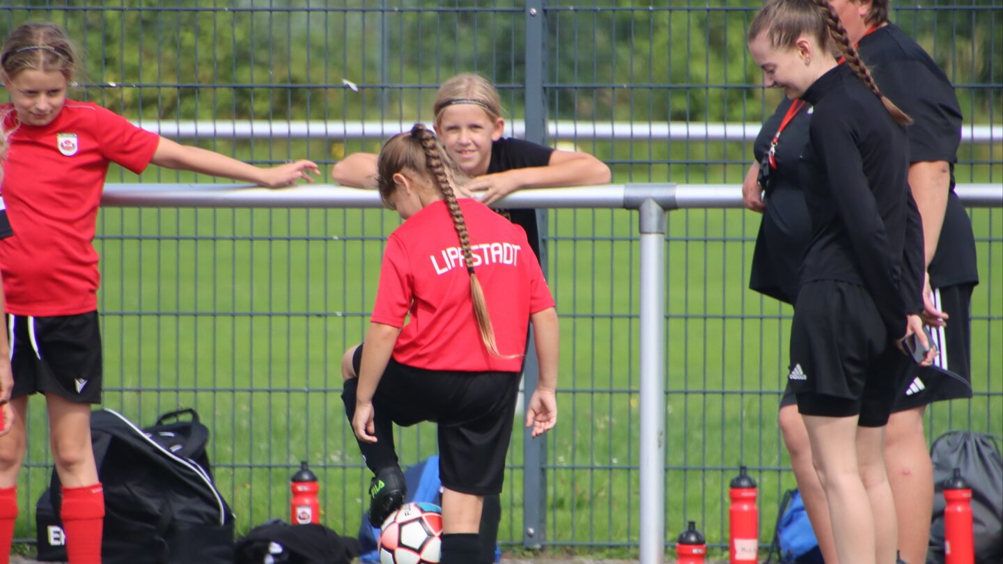 Mädchen beim Training